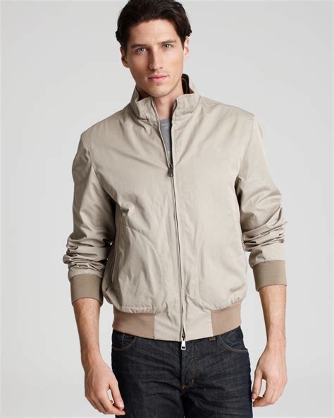 Lyst Burberry Brit Bradford Lightweight Jacket In Natural For Men