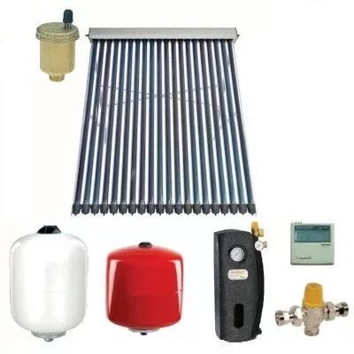 Pachet Panou Solar Cu 30 Tuburi Vidate Fara Boiler Sontec SP