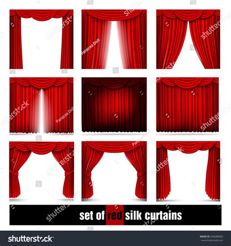 12,063 Red theater curtain Stock Vectors, Images & Vector Art ...