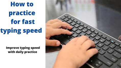 How To Type Fast Increase Keyboard Typing Speed In No Time YouTube