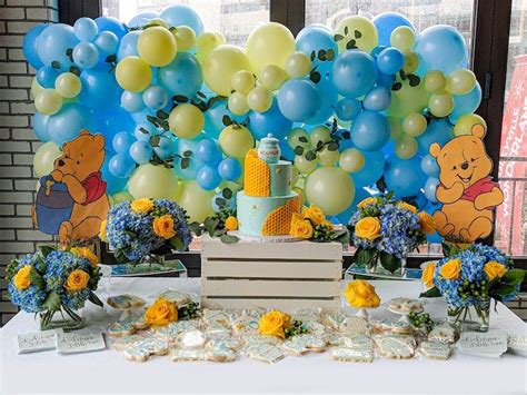 Kara's Party Ideas Winnie the Pooh Baby Shower | Kara's Party Ideas