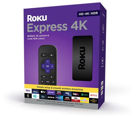 Roku Express 4k 4k Ultra Hd Media Player Hdmi Von Expert Technomarkt