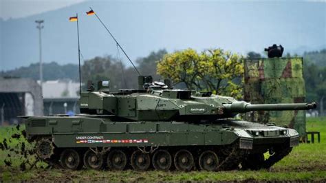 Jerman Pesan Tank Leopard A Tercanggih Gantikan Tank Yang Dikirim Ke