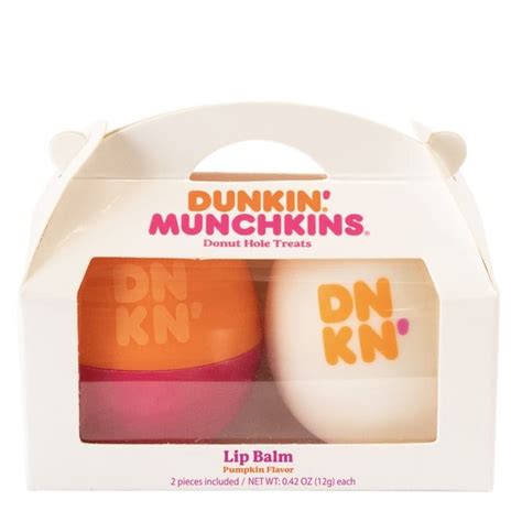 Dunkin Is Giving Away Its New Pumpkin Munchkins Lip Balms — Heres How To Get 1 The Balm Lip