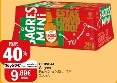 Promo O Cerveja Sagres X L Em Intermarch