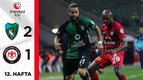 Kocaelispor 2 1 Ahlatcı Çorum FK Highlights Özet Trendyol 1 Lig