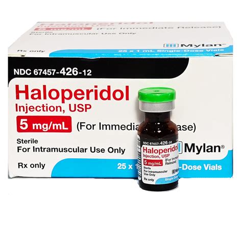 Haloperidol Injection 5 Mgml Single Dose Vials — Mountainside Medical