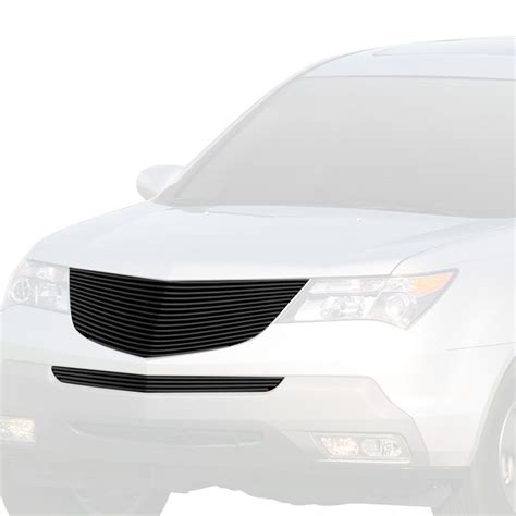 Acura Mdx Custom Grilles Billet Mesh Led Chrome Black