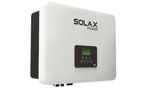 Solax Inverter Kw X Hybrid G Hv Three Phase Alarm In A Box