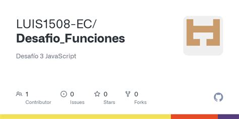 GitHub LUIS1508 EC Desafio Funciones Desafío 3 JavaScript