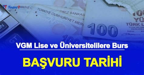 Vakıflar Genel Müdürlüğü Burs Başvuru Tarihi ve Şartları VGM Lise