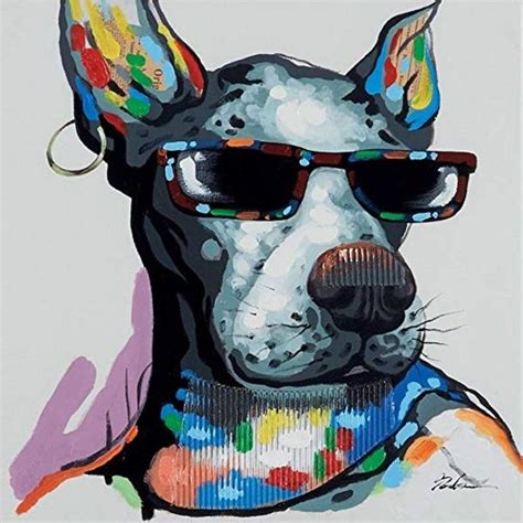 10 Really Cool Canvas Paintings That Are Inexpensive | Swag art, Dog ...