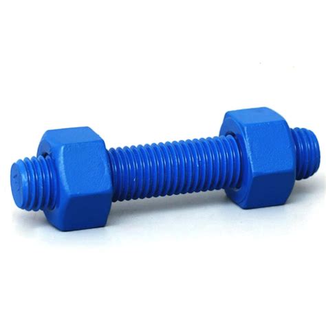 Ptfe Coating Astm A A M Grade B Stud Bolt For Oil And Gas