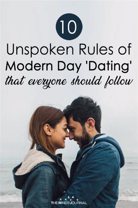 10 Unwritten Rules Of Modern Dating Dating Relationships Dating Tips