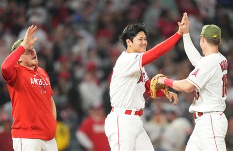 大谷翔平は3打数無安打1四球、エンゼルス逆転勝利で貯金2／詳細 Mlbライブ速報 日刊スポーツ