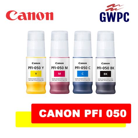 Canon Pfi Pigment Ink Bottles For Imageprograf Tc Pfi Pfi