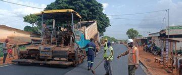 Mon Afrique On Twitter C Te Divoire Les Travaux De Bitumage Des