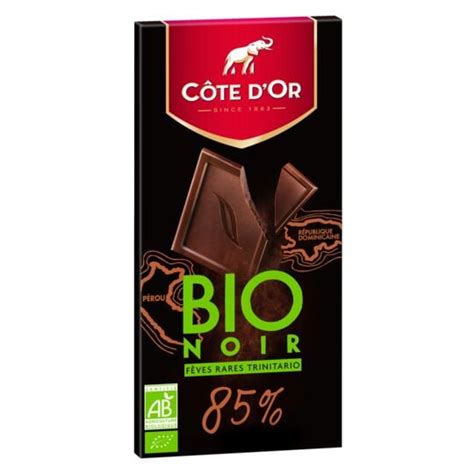 Tablette De Chocolat Noir Bio Cote D Or La Tablette De G