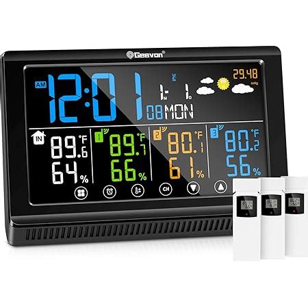 Amazon Ambient Weather WS 3000 X5 Thermo Hygrometer Wireless