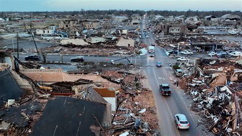 Drone Footage Captures Devastating Aftermath Of Mayfield Ky Tornado