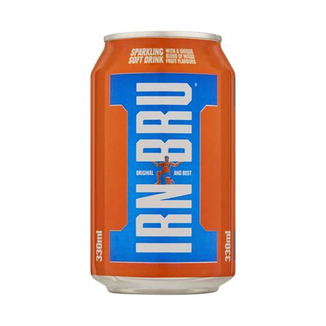 Buy Irn Bru Sparkling Soft Drink Can 330ml Coles