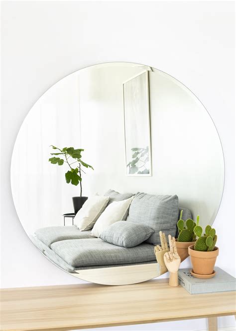 Achetez Kaila Miroir Rond Deluxe Diam Tre Cm Ici Bgastore Fr