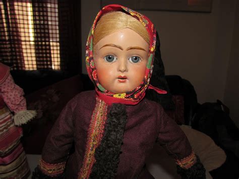 Rare Russian Antique Doll From The Dunaev Factory Antique Dolls