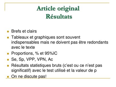 Ppt Comment Crire Un Article Scientifique Powerpoint Presentation