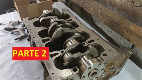 Ford ZETEC ROCAM ARMADO Ajuste Completo Motor Recalentado Parte 2 1 6 8