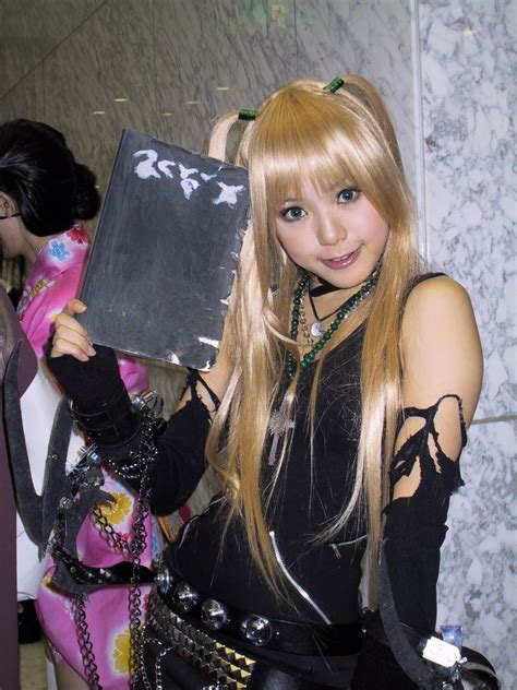 The Big Imageboard Tbib Amane Misa Blade Blades Blonde Hair Cosplay