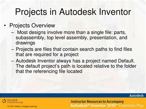 PPT Autodesk Inventor 2010 Essentials Plus Mr Dalton PowerPoint