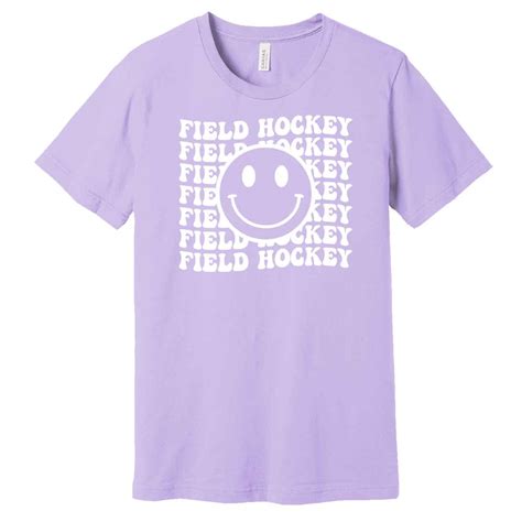 Field Hockey Smiley Face Tee Longstreth Sporting Goods