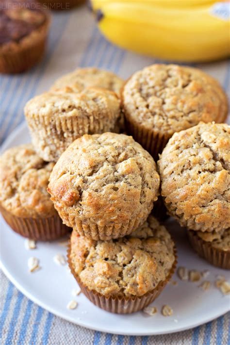 Oatmeal Banana Muffins Life Made Simple