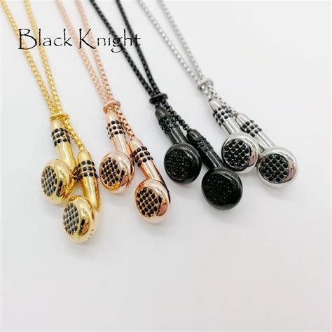 Buy 2018 New Unique Rhinestones Earbuds Pendant