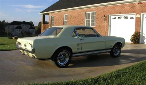 Springtime Yellow 1967 Ford Mustang Hardtop