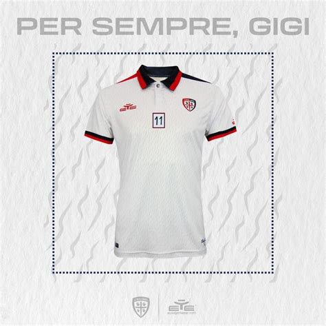 Cagliari Calcio 2023 24 Away 2 Kit