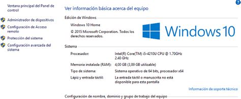 Cómo ver todas las características de mi ordenador con Windows 10