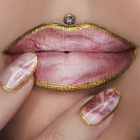 Marble Lips La Tendencia Que Dejará Tus Labios De Piedra New Makeup