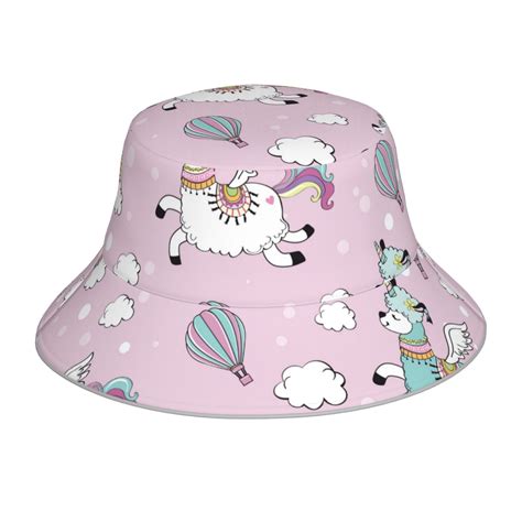 Lukts Unisex Llama Unicorn And Rainbow Print Double Side Wear