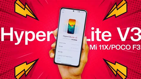 HyperOSLite V3 Update For Mi 11X POCO F3 Experience Xiaomi 14 Series