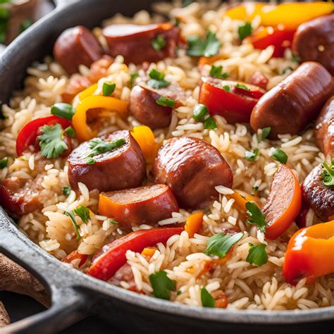 One-Pot Smoked Sausage And Rice Recipe | Cheff Recipes