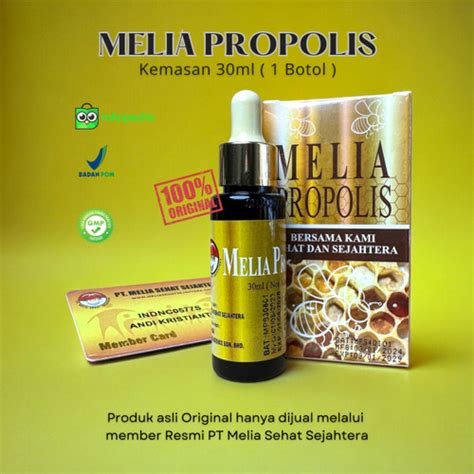 Jual Melia Propolis Ml Asli Botolan Botol Jakarta Barat Jual