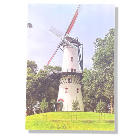 Blanco Wenskaart Algemeen Molen X Cm Cards Crafts