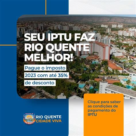 PAGUE SEU IPTU 2023 ATE 35 DE DESCONTO Prefeitura Municipal De