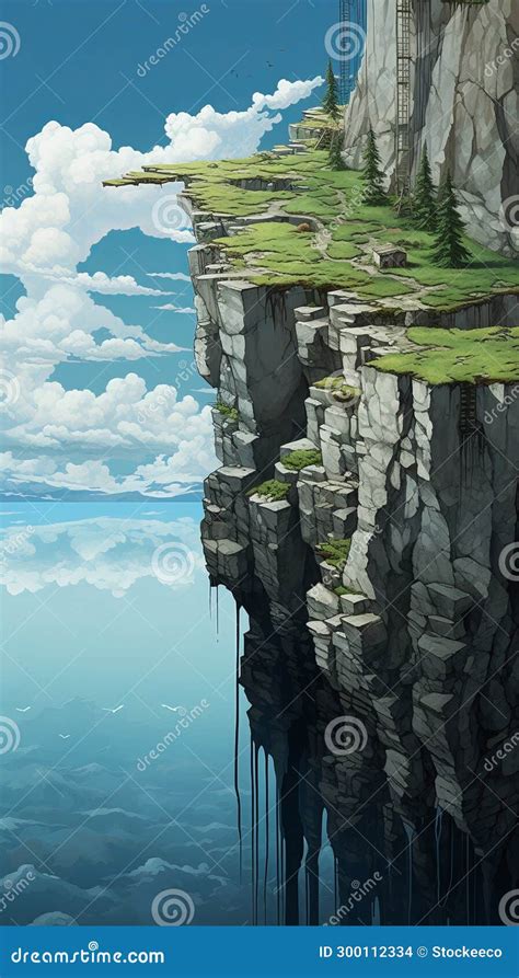 Imaginary Cliffs And Water An Anime Inspired Adventure In Gigantic