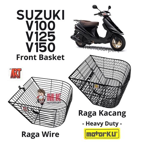 F Raga Besi Kacang Wire Depan Front Iron Basket Suzuki V