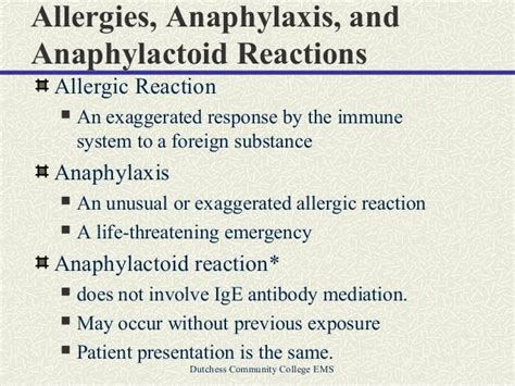 01 Allergies And Anaphylaxis