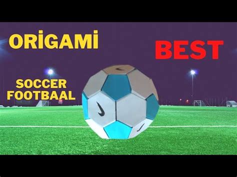 It S Like Real Origami Soccer Ball Paper Kick Able Football Best