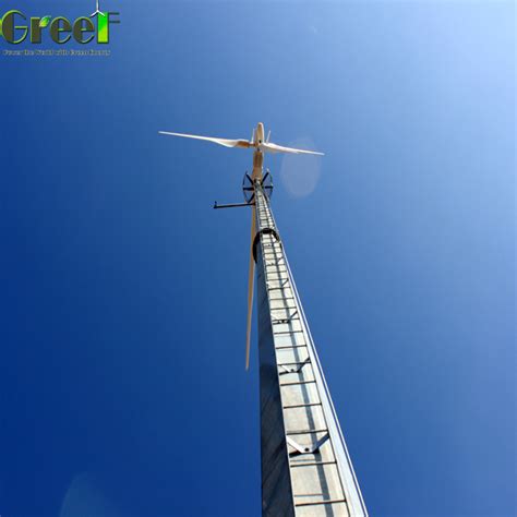 Kw Horizontal Wind Turbine With Variable Pitch Blades For Home