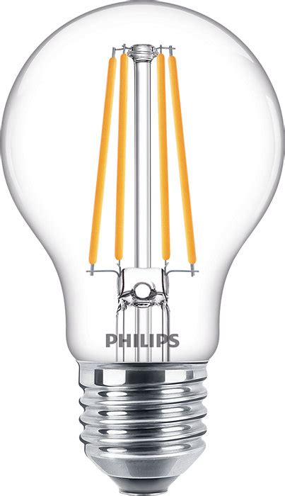 Led Fényforrások Philips Filament Classic Ledbulb Nd 8 75w A60 E27 827 Cl